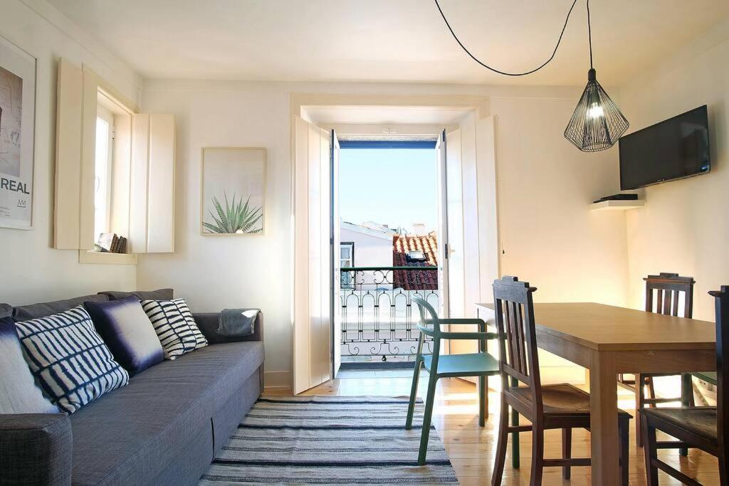 Bh4E-3Br With View In Heart Of Bairro Alto - Bright Apartment Lisboa Ngoại thất bức ảnh